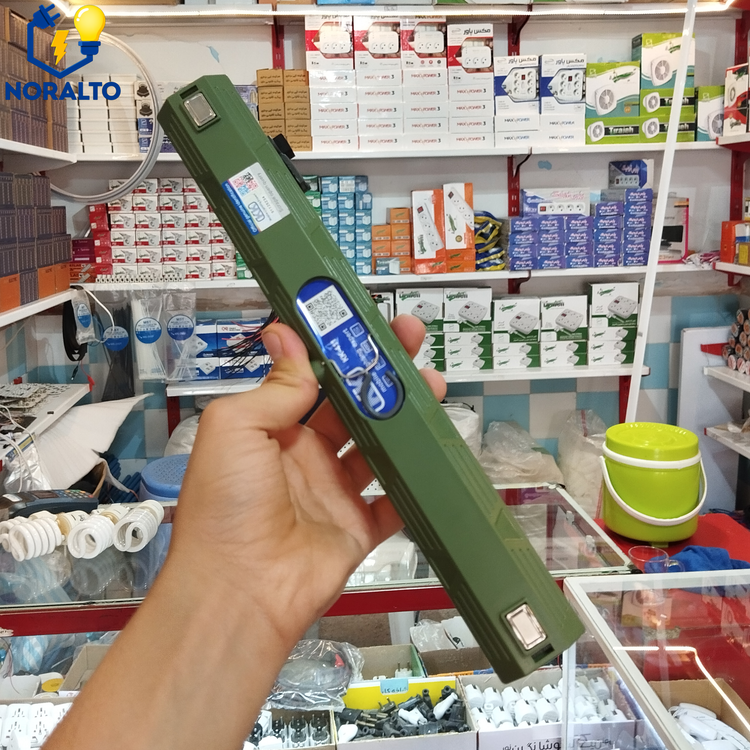 چراغ شارژی ارتشی مدل 411 برند کاکا