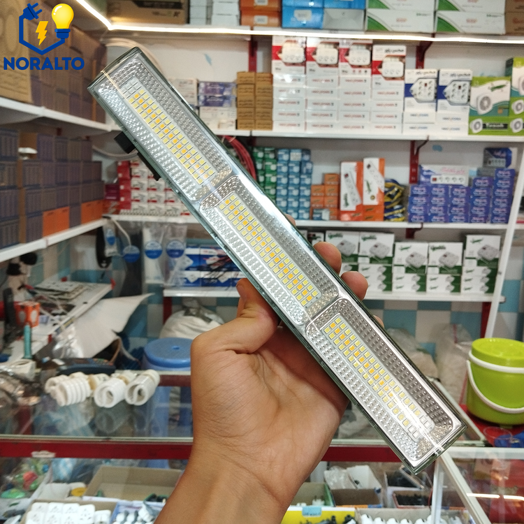 چراغ شارژی ارتشی مدل 411 برند کاکا