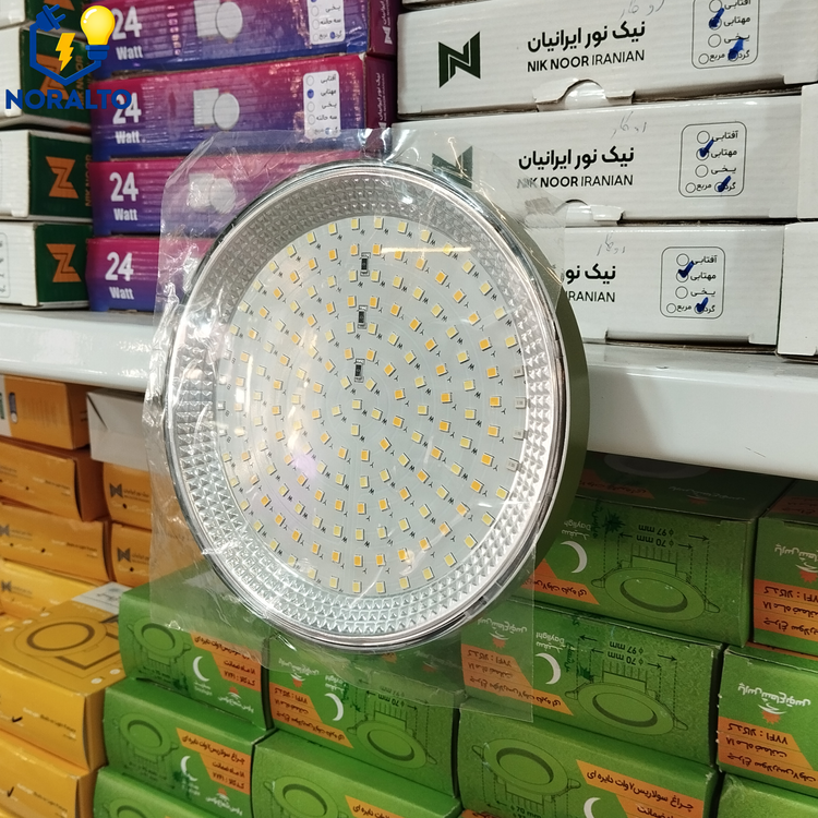 چراغ شارژی ارتشی مدل 451 برند کاکا